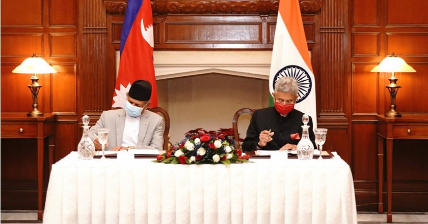 नेपाल-भारतबीच सीमाङ्कन गर्न बाँकी काम यथाशीघ्र थाल्ने सहमति