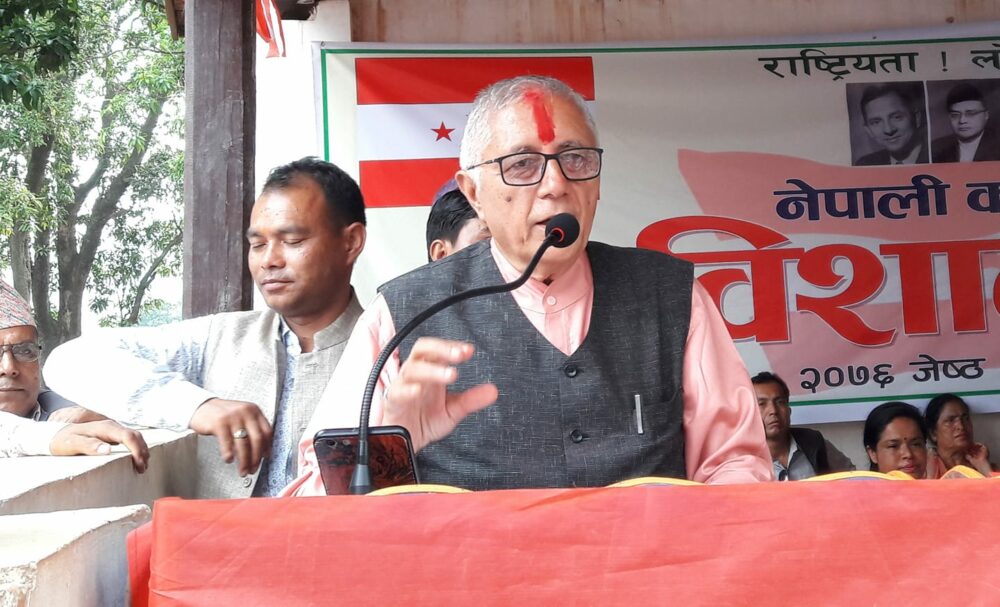 माला र खादाकाे साटाे मास्क अनिवार्य गरौँ : शेखर