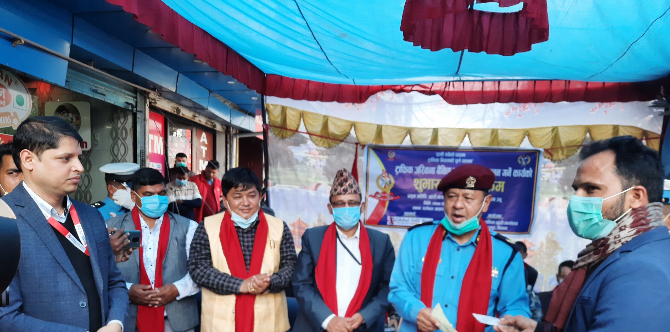 ग्लोबल आइएमई बैंकबाट चितवनमा ट्राफिक जरिवाना भुक्तानी सेवा सुरु