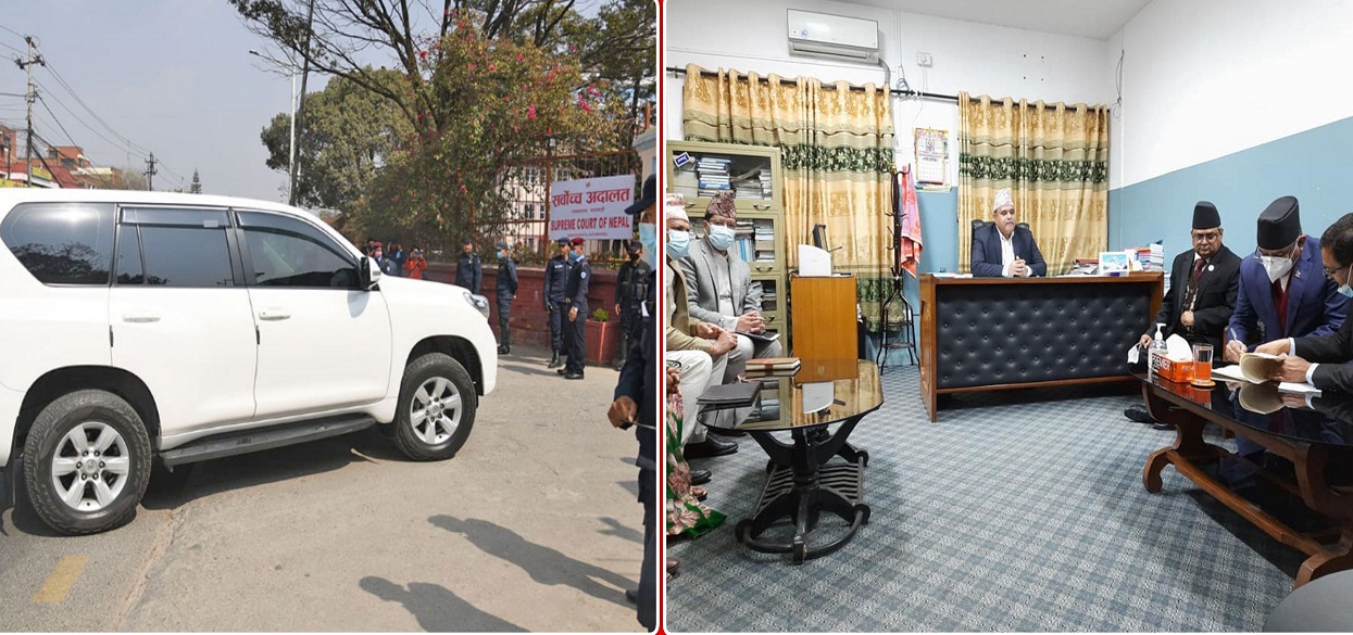 प्रचण्डद्वारा अवहेलना मुद्दामा लिखित जवाफ पेश