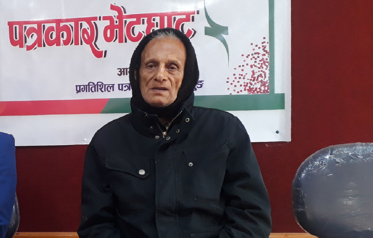 नेकपा विवादले देश संकटमा पर्यो : महामन्त्री सिंह