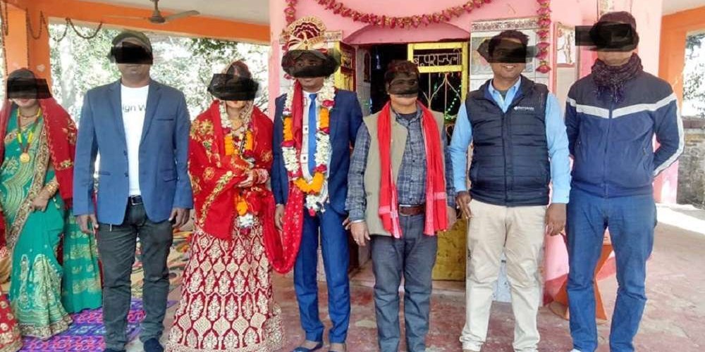 बालविवाहको आरोपमा बेहुला र उनका बुवा पक्राउ
