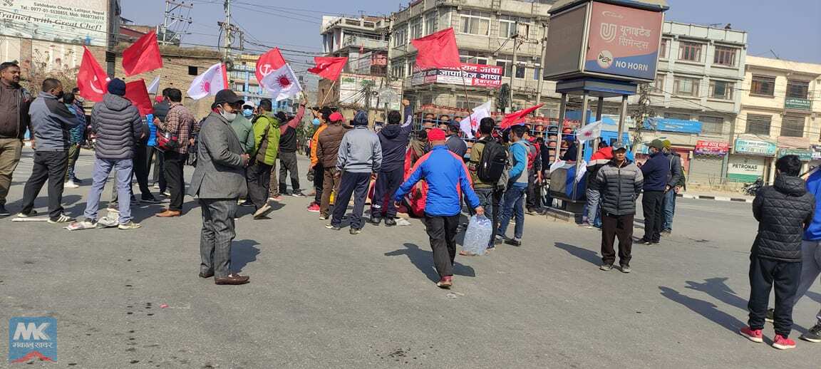 ५ बजेपछि प्रचण्ड-माधव समूहको हड्ताल फिर्ता