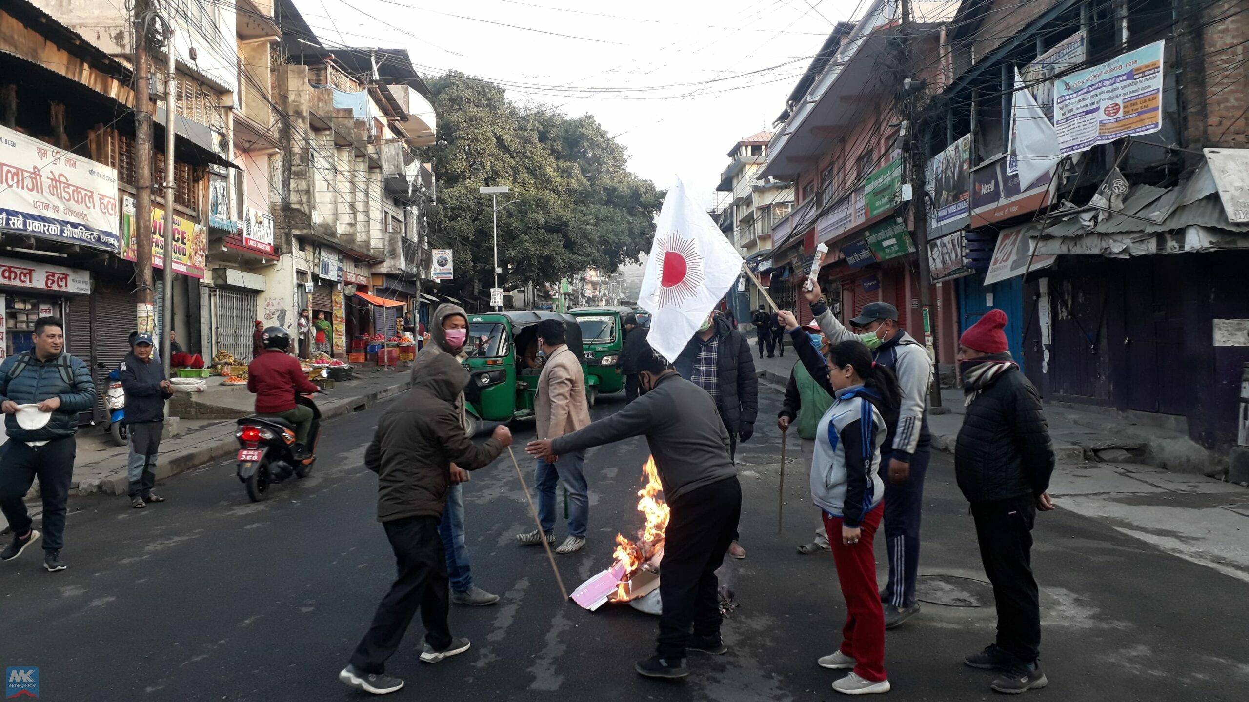 धरानमा कस्तो छ हड्तालको प्रभाव ? [तस्बिरसहित]