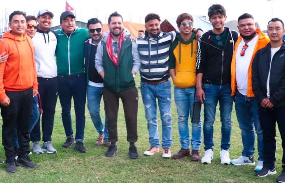 चितवनमा कलाकारको च्यारिटी क्रिकेट