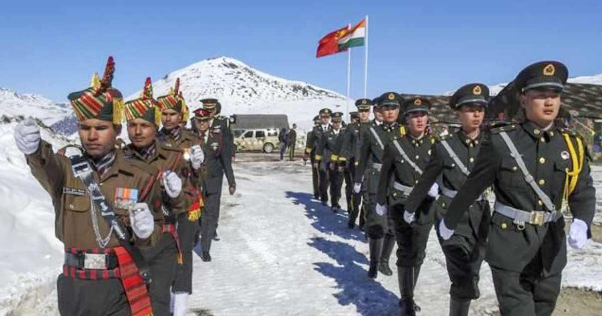 विवादित क्षेत्रबाट चीन र भारतका सैनिक फिर्ता