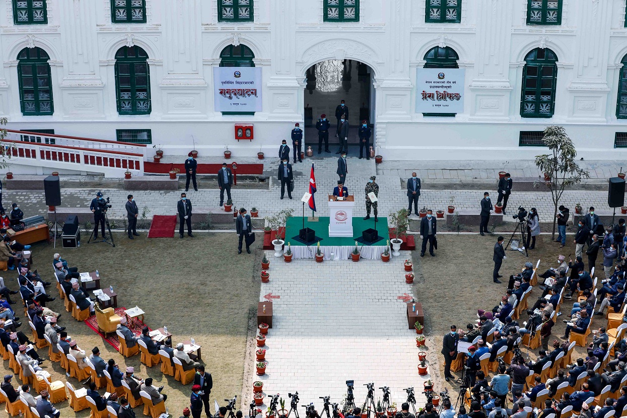 नयाँ स्वरुपमा पुरानै सिंहदरबार [तस्वीरहरु]