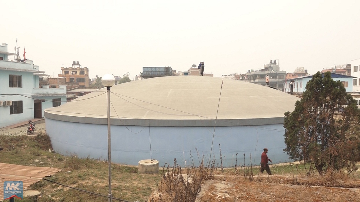 काठमाडौंमा झर्यो मेलम्ची (भिडिओ)