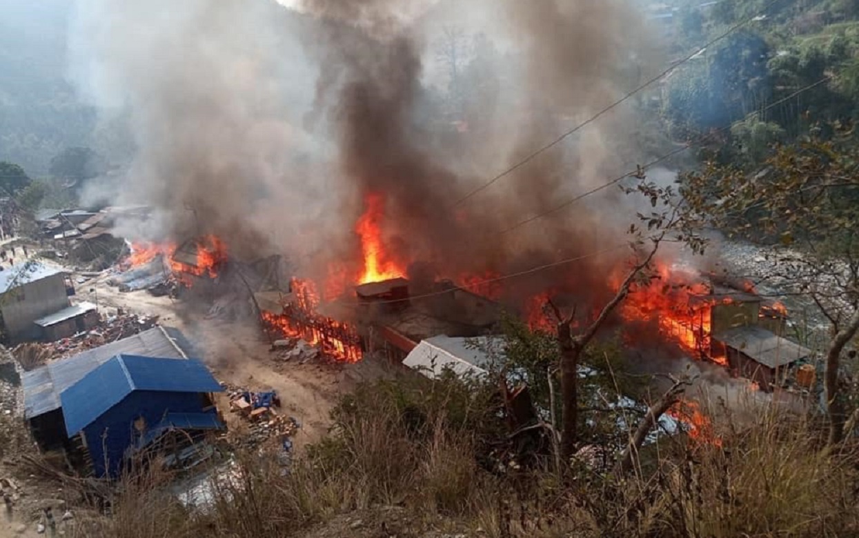 आगलागी पीडितलाई एकद्वार प्रणालीमार्फत् राहत दिइने