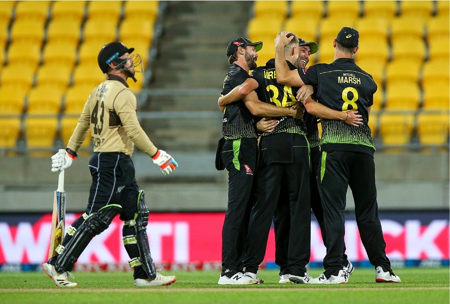 न्यूजिल्यान्ड-अस्ट्रेलिया टि-ट्वेन्टी श्रृंखलाको छिनाेफानाे अन्तिम खेलबाट