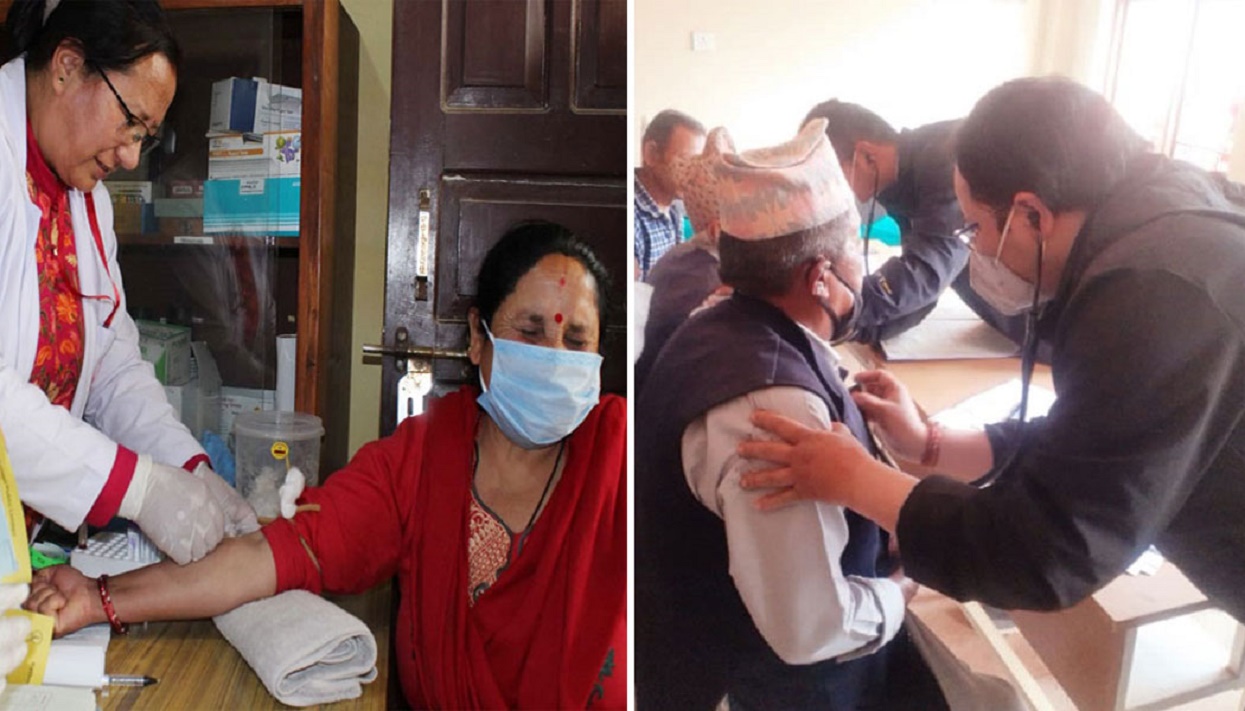 काठमाडौं र ललितपुरमा केएमसीको निःशुल्क स्वास्थ्य शिविर
