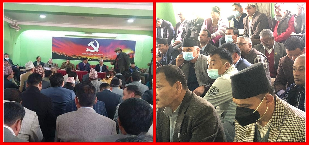 दाहाल–नेपाल समूहको केन्द्रीय कमिटी बैठक शुरु