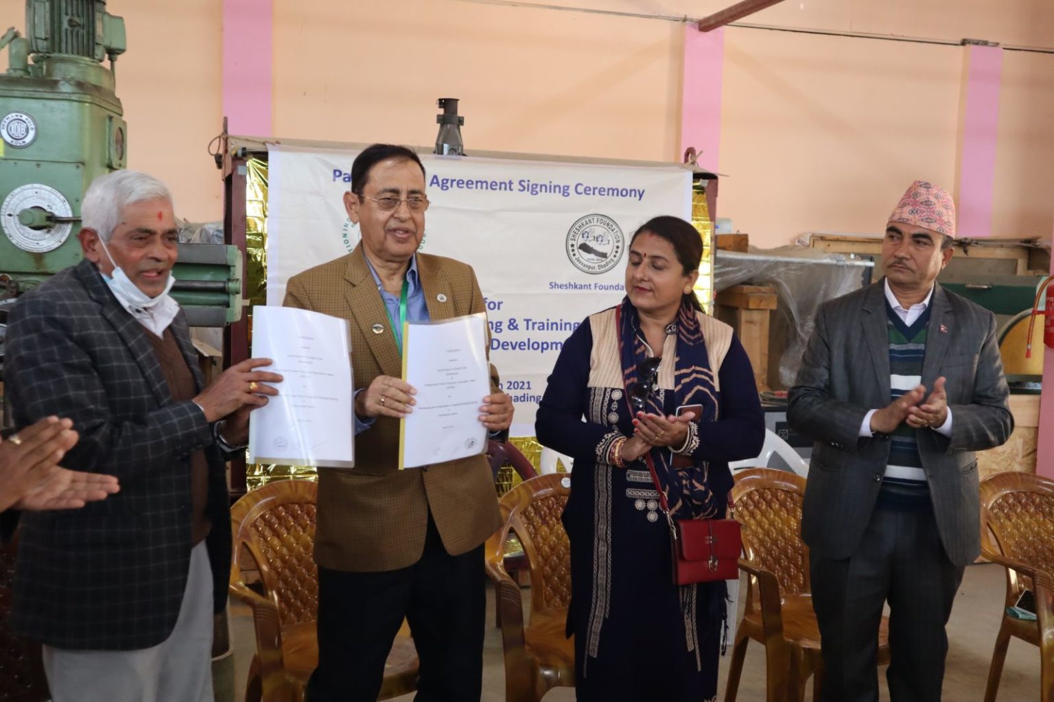 ऊर्जा क्षेत्रमा दक्ष जशक्ति तयार गर्न इप्पान र शेषकान्त फाउन्डेशनबीच सम्झौता
