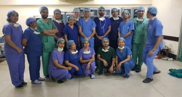 टिचिङमा ११ महिने बालकमा कलेजो प्रत्यारोपण