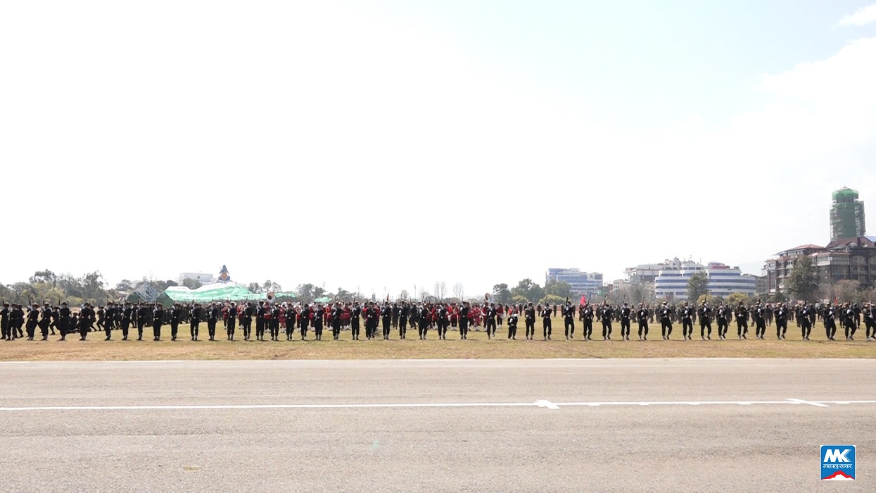 सेना दिवसमा महाशिवरात्रि बढाइँ र शिवताण्डव नृत्य [फोटोफिचर]