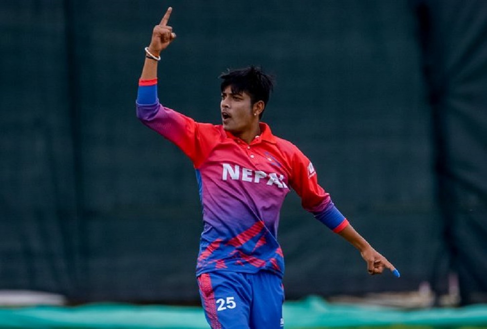 टी-ट्वेन्टीमा ५० विकेट लिने पहिलो नेपाली खेलाडी बने सन्दीप