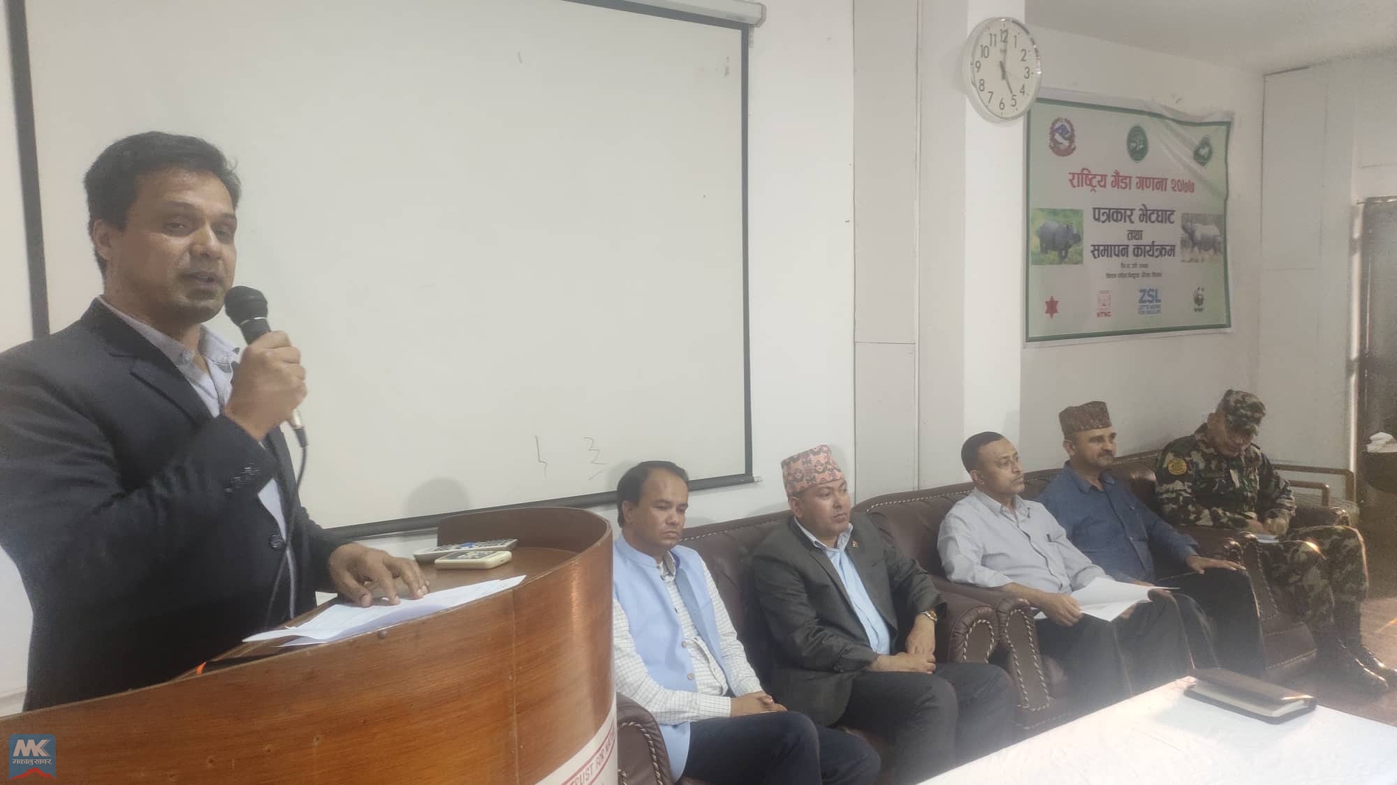 नेपालमा गैंडाको संख्या बढेर ७५२ वटा पुग्यो