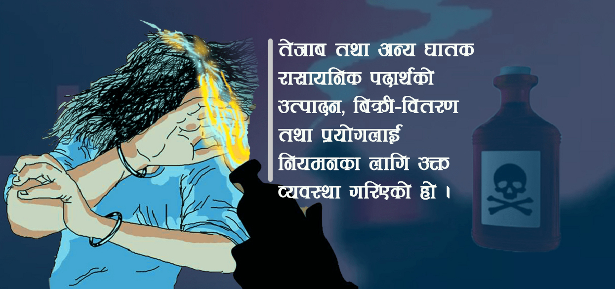 सरकारले गर्यो एसिड खरिदमा कडाइ