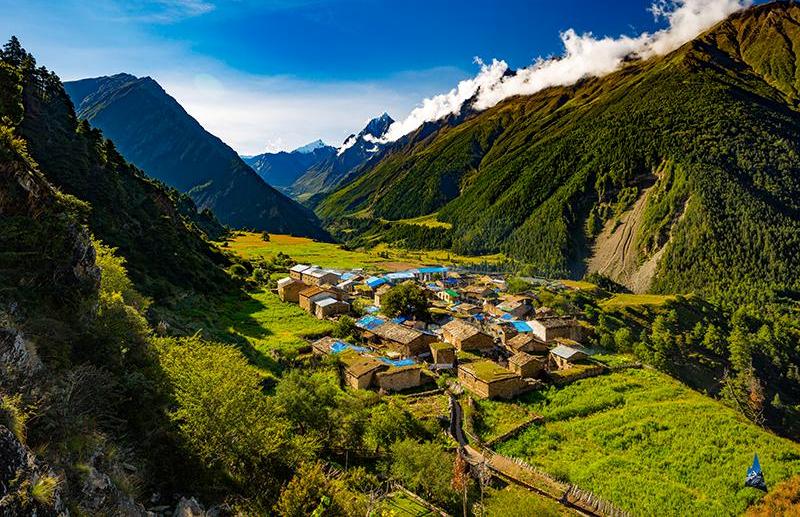सीमा क्षेत्र छाङ्ग्रु गाउँका एक्ला चौकीदार