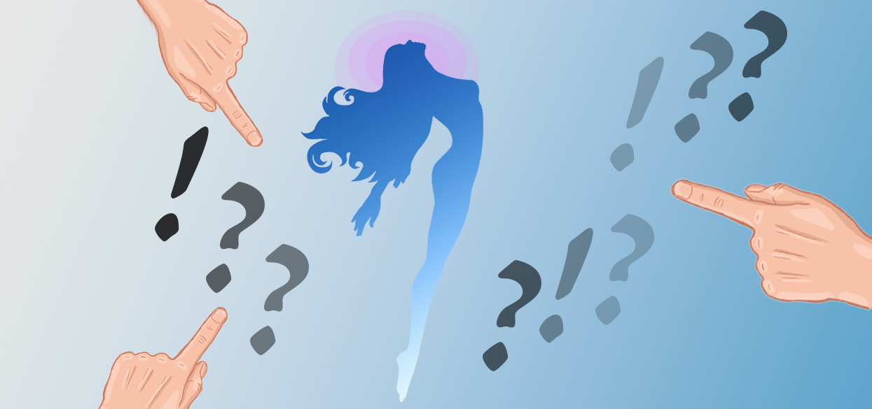 छोरी मान्छे भएर खित्का छोडेर हाँस्छन् ?