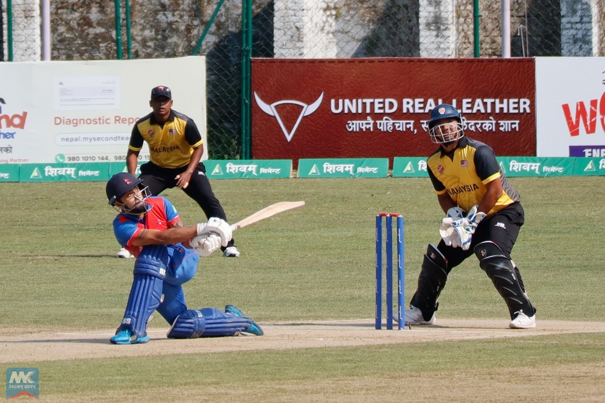 नेपाल त्रिदेशीय क्रिकेटको फाइनलमा