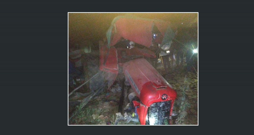 ट्र्याक्टर दुर्घटनामा मृत्यु भएका चार जनाको सनाखत
