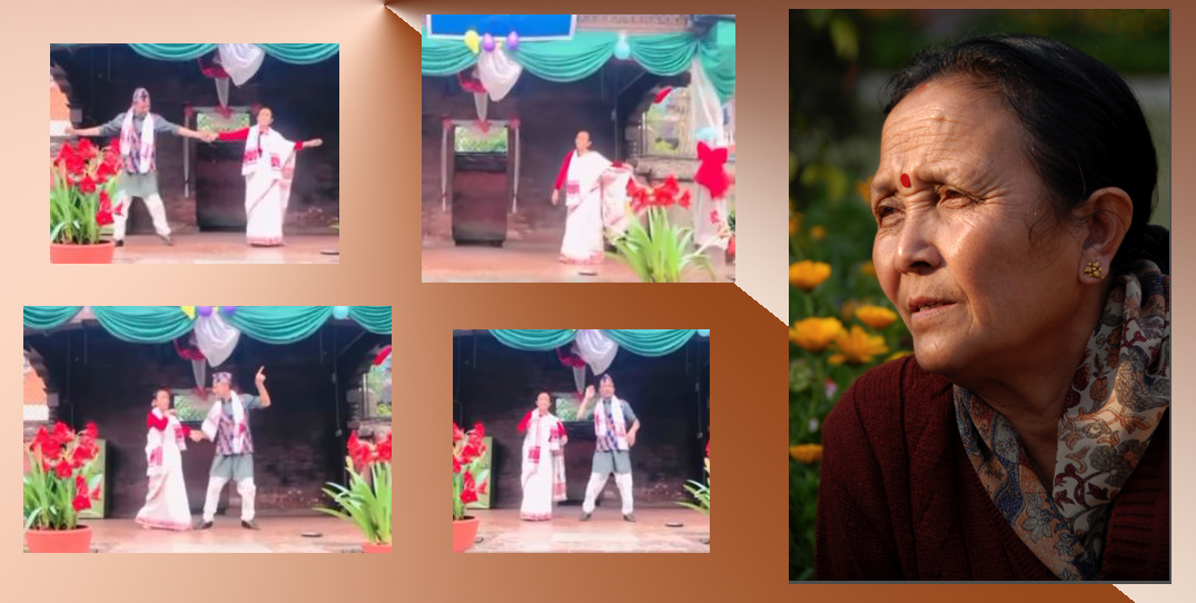 ‘फूल बुट्टे सारी’मा अनुराधा कोइरालाको नृत्य, मदनकृष्णकाे प्रशंसा