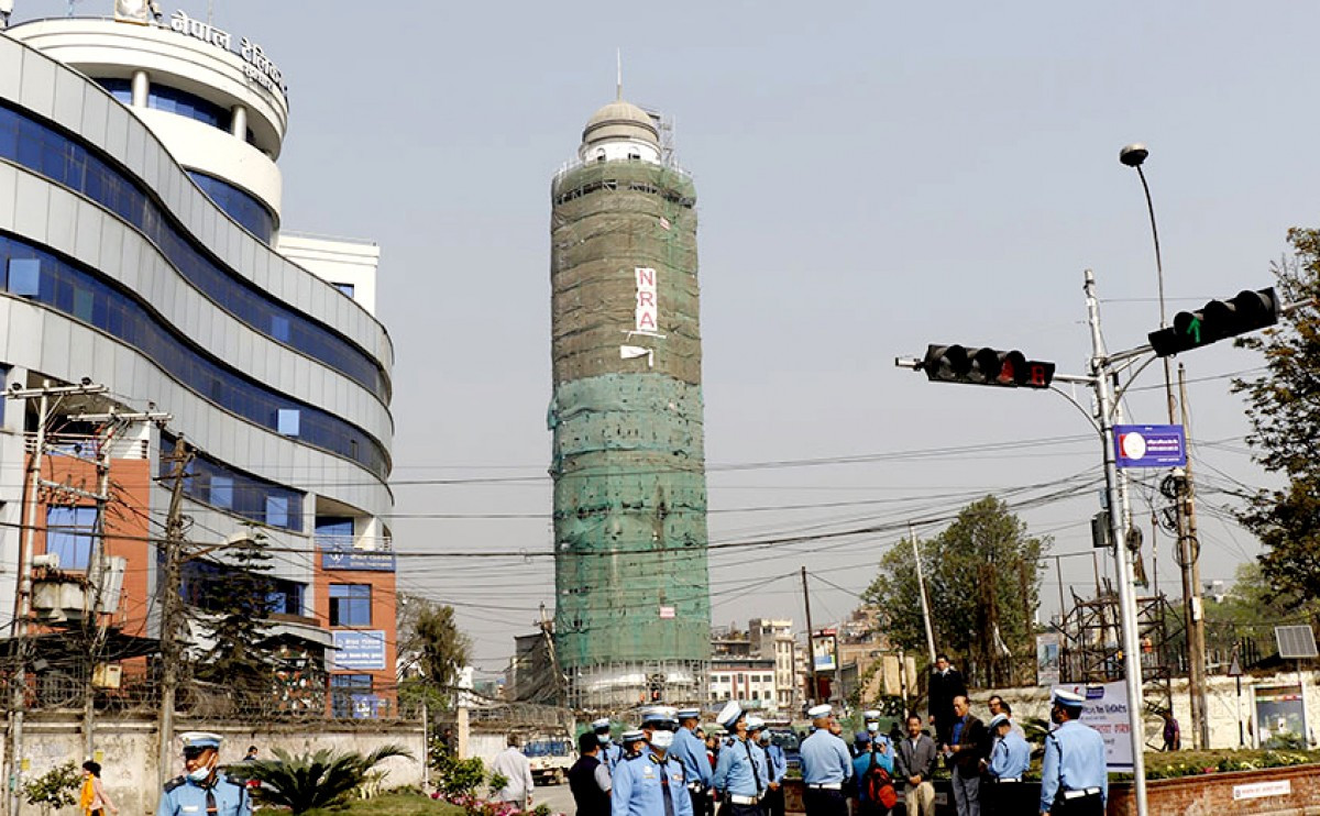 वैशाख ११ गते प्रधानमन्त्रीले धरहरा उद्घाटन गर्ने