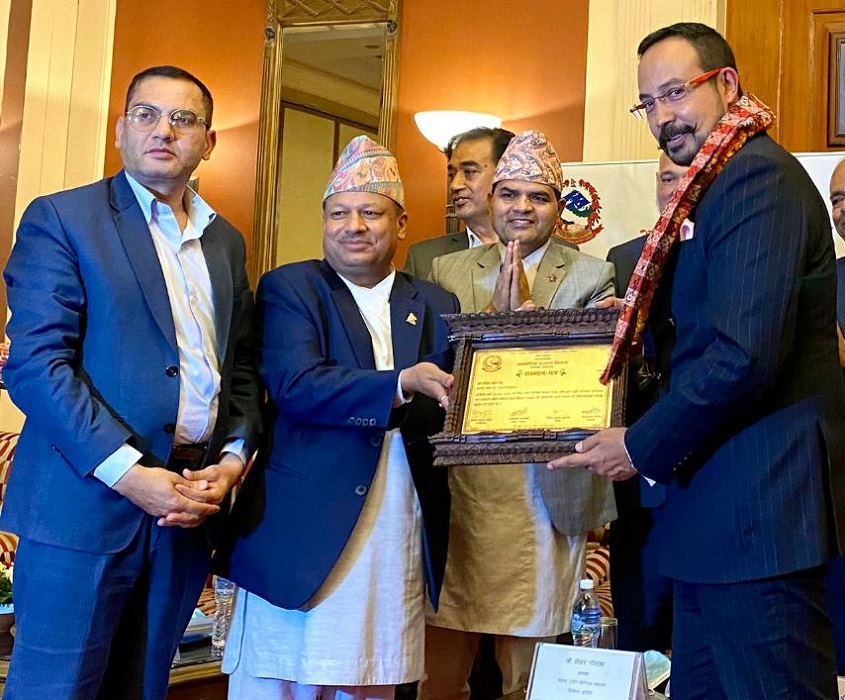 सबैभन्दा बढी आयकर तिर्ने नबिल बैंक पाँचौं पटक सम्मानित