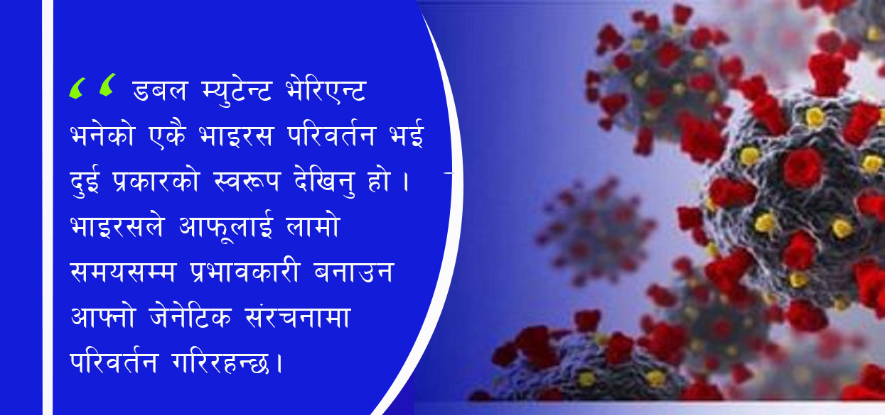 डबल म्युटेन्ट भेरिएन्टः के यो खतराको घण्टी हो ?