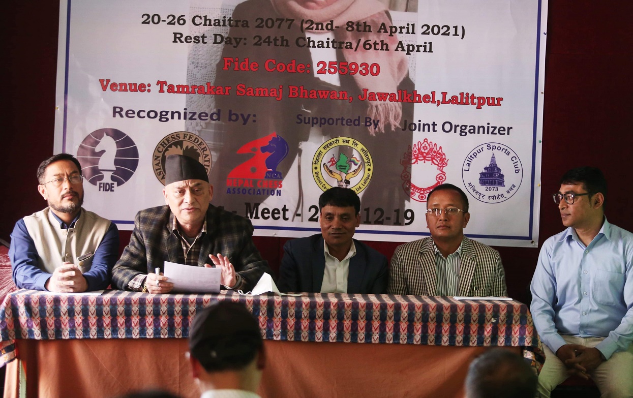 गणेसमान सिंह स्मृति फिडे रेटिङ बुद्धिचाल प्रतियोगिता हुँदै