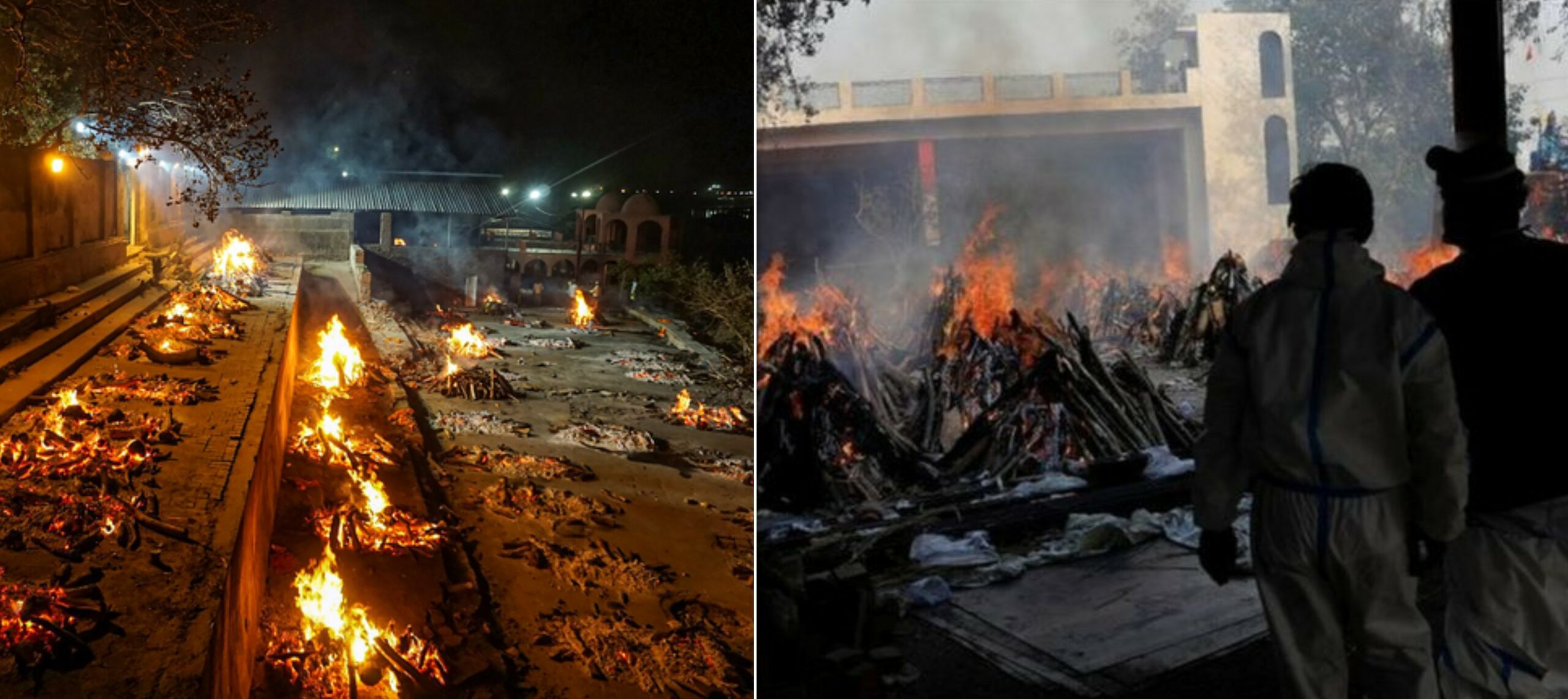 भारतको दर्दनाक दृश्य: अस्पतालदेखि श्मशान घाटसम्म लाइन नै लाइन !