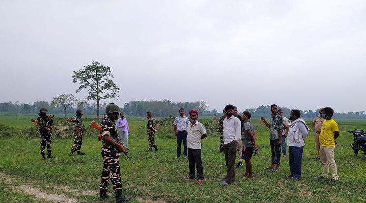 स्थानीय–सशस्त्रबीच झडप, गोली लागेर युवकको मृत्यु