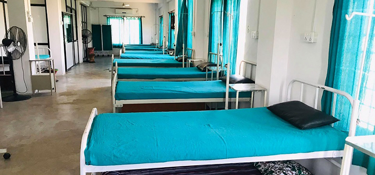 नुवाकोटमा अक्सिजनसहितको २२२ शय्याको आइसोलेसन