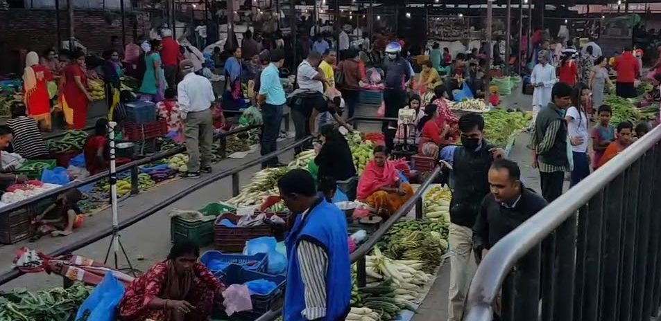 कालिमाटी तरकारीको खुद्रा बजार बन्द, थोक काराेबार चालु रहने