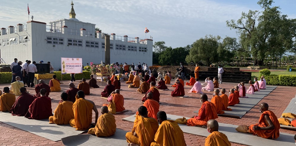 लुम्बिनीमा थोरै पाहुना, २५६५ दीप प्रज्वलन गरिने