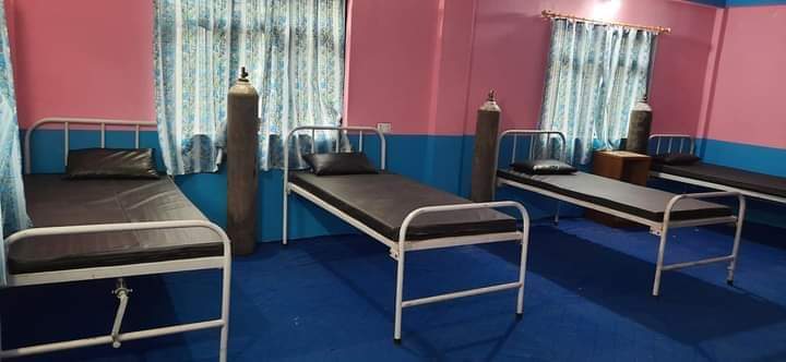 गलकोटमा अक्सिजनसहित ११ शय्याको आइसोलेसन