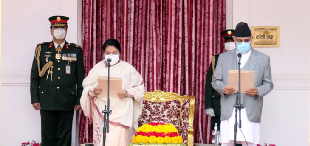 संशोधित शपथको ढाँचाबाट हटाइयो ‘प्रतिज्ञा’ शब्द