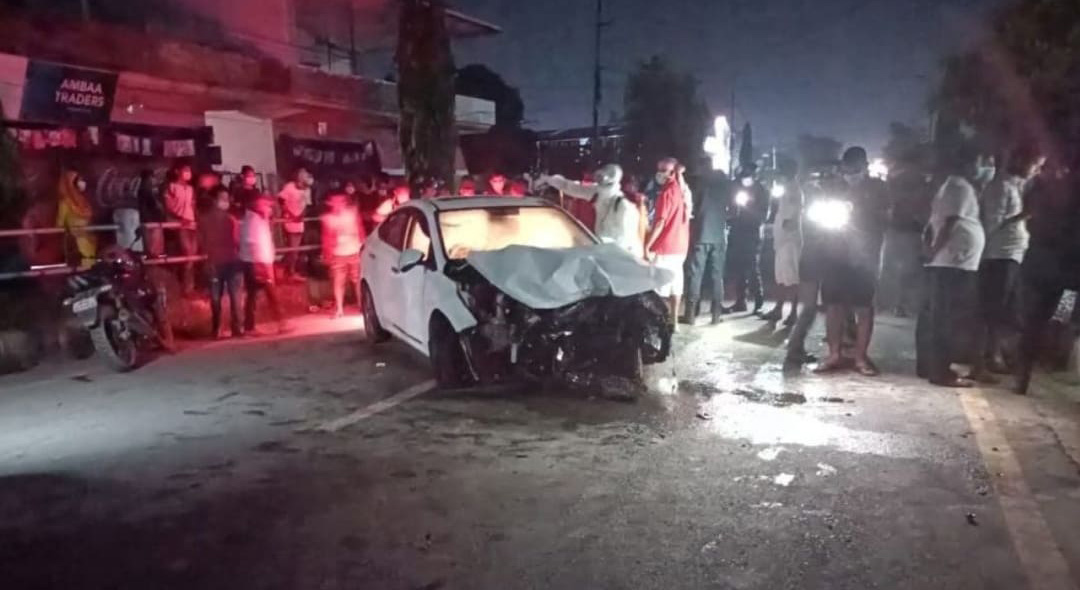 नेपालगञ्जमा कारको ठक्करबाट तीन पैदल यात्रीको मृत्यु