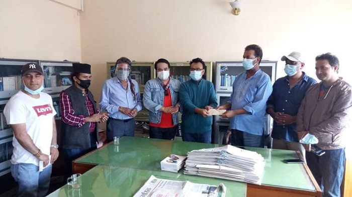 चलचित्रकर्मी विपद् व्यवस्थापन कोषमा सहयोग आउने क्रम जारी