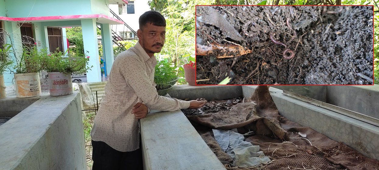 बीए पास गरी गँड्यौलासँग रमाइरहेका प्रकाश