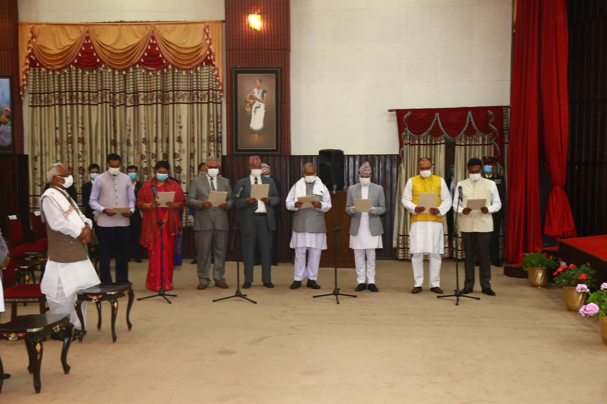 यस्ताे बन्याे पुन:गठित मन्त्रीपरिषद