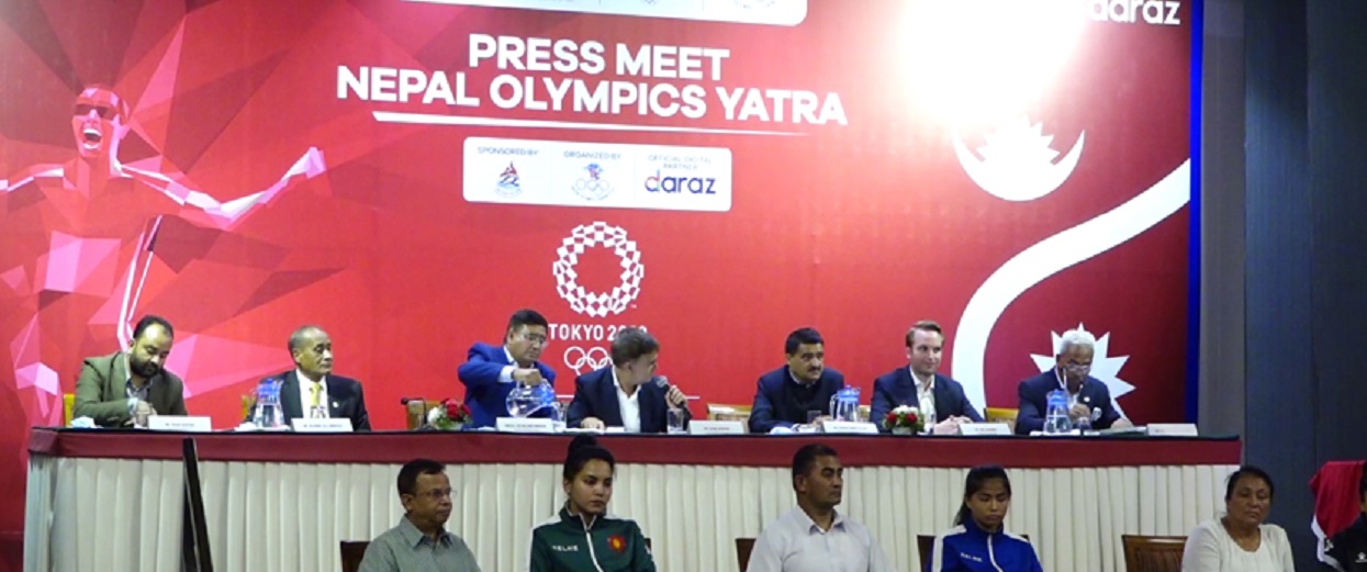 टोकियो ओलम्पिकमा नेपाल : पाँच खेलाडी, १७ पदाधिकारी