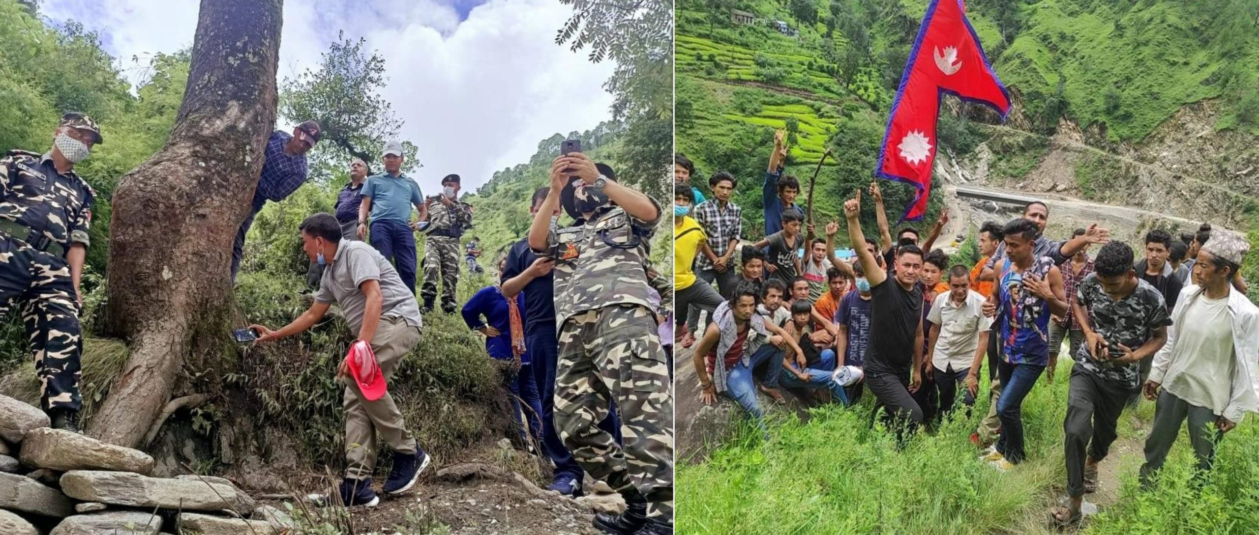 आरोपी एसएसबीकै सहयोगमा छानबिन टोली घटनास्थल पुगेको भन्दै विरोध