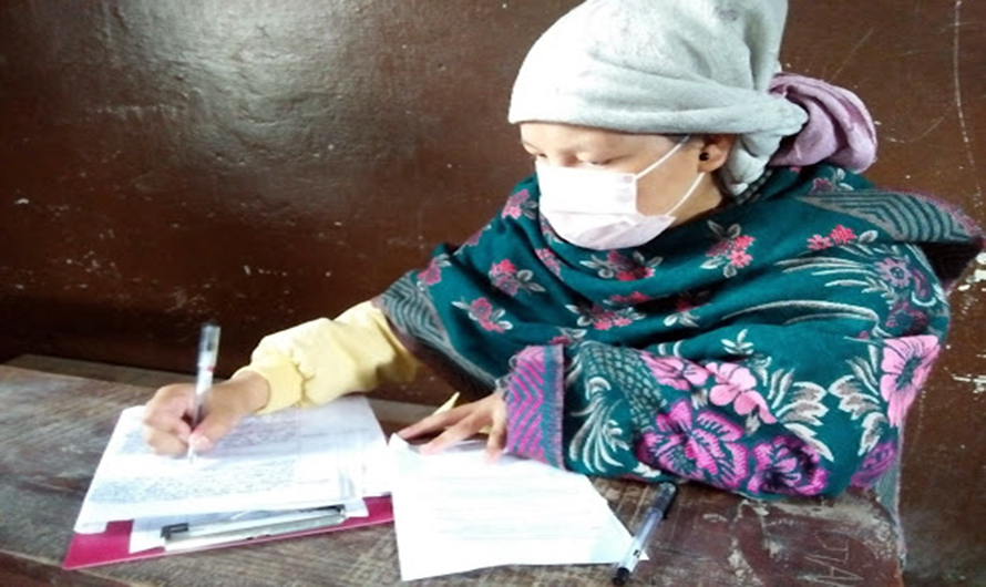 परीक्षा दिँदै सात दिनकी सुत्केरी