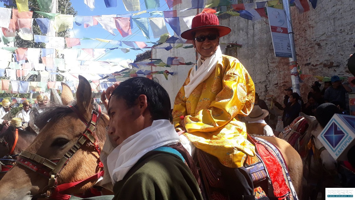 राजाबिनै लोमान्थाङमा यार्तुङ
