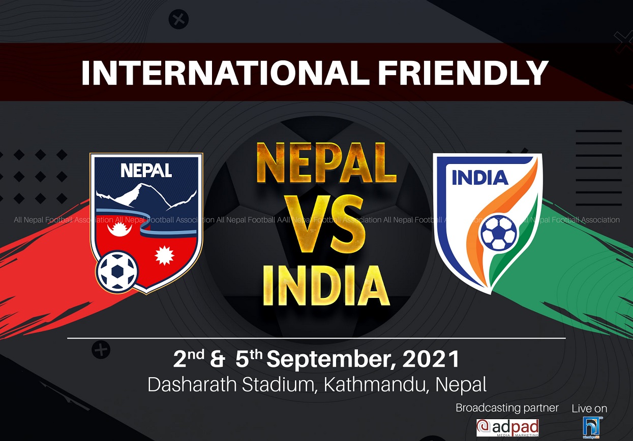 नेपाल-भारत फुटबल : नेपाली रेफ्रीले खेल संचालन गर्ने