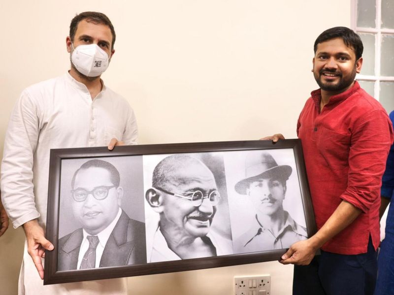 काँग्रेस प्रवेश गर्ने जेएनयूका छैटौँ वामपन्थी सभापति बने कन्हैयाकुमार
