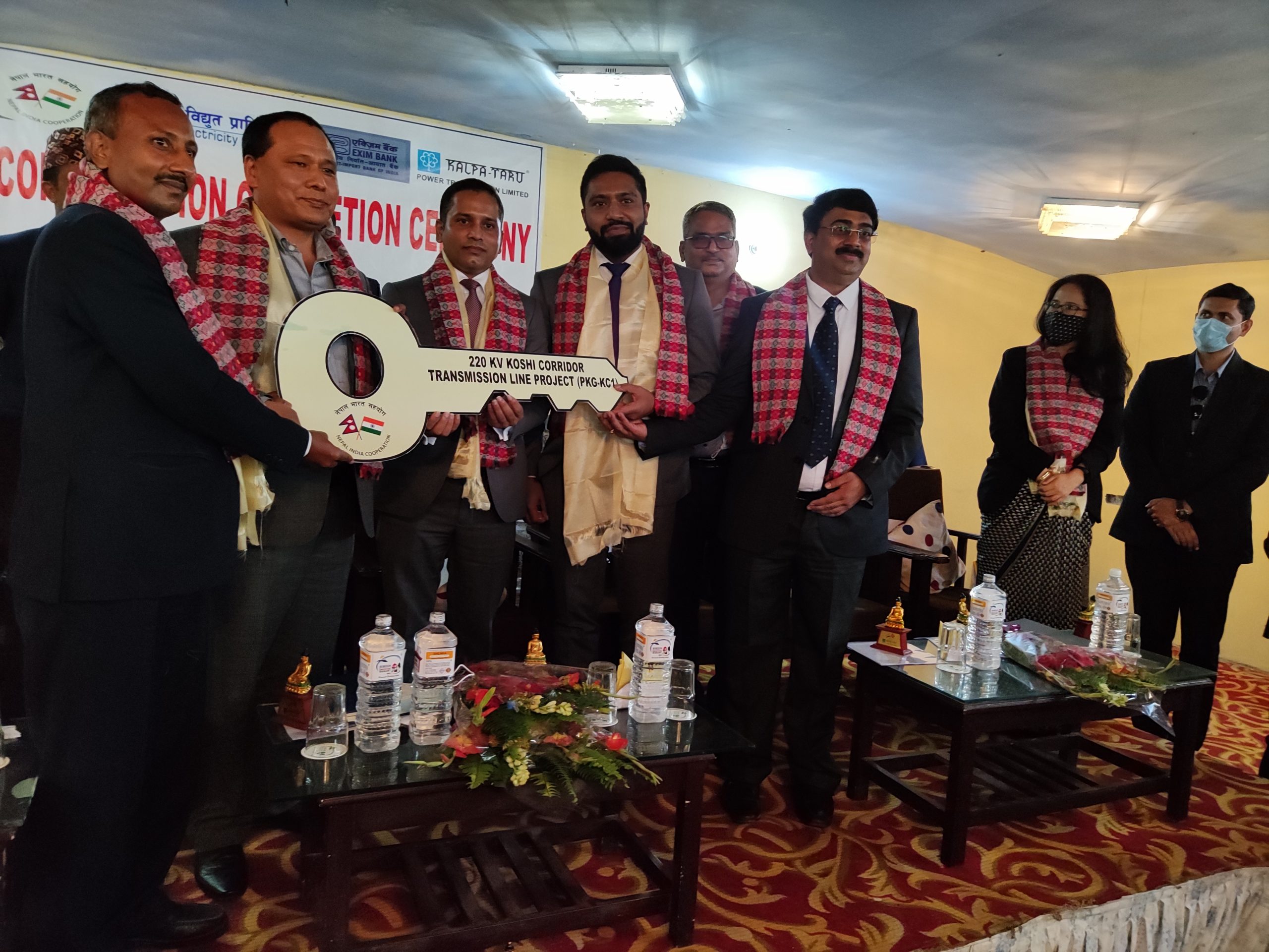 प्रदेश १ मा तयार भयाे २२० केभी क्षमताकाे विद्युत् प्रसारण लाइन
