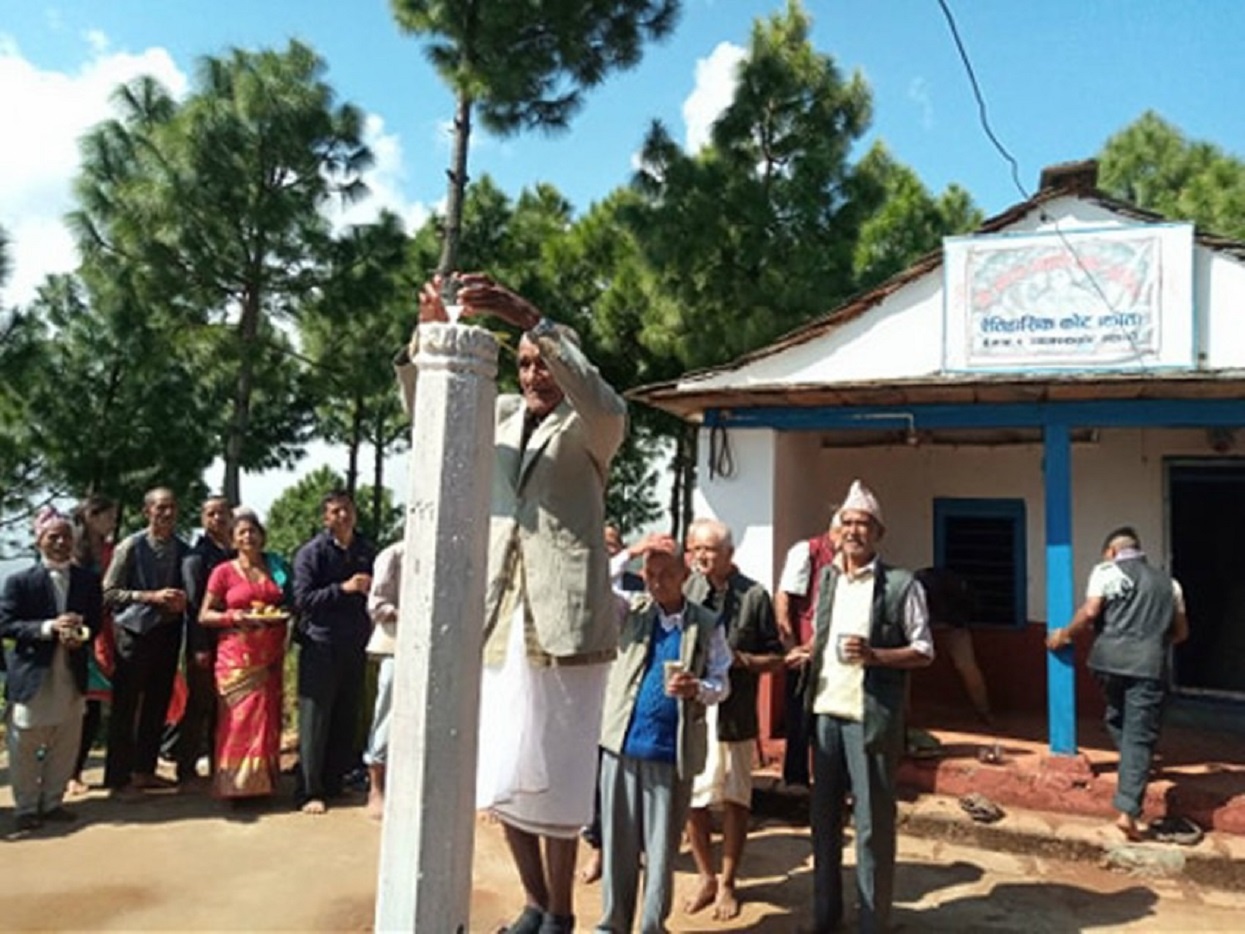 खड्गभवानी कोतमा मौलो पूजासहित सामूहिक टीका